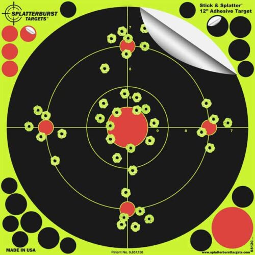 12” Stick & Splatter Adhesive Target (Case of 900)