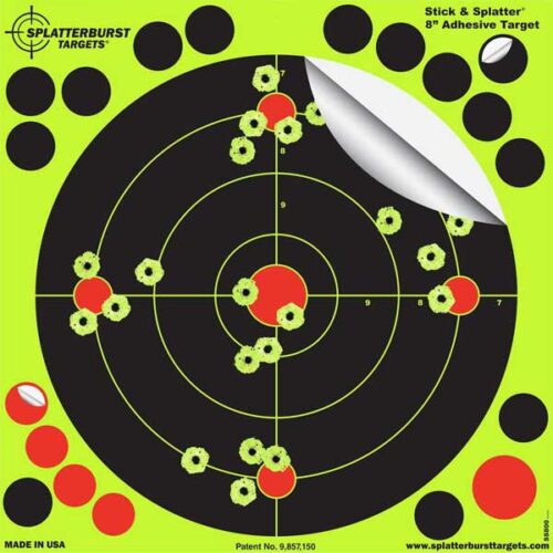 8” Stick & Splatter Adhesive Target (Case of 1200)