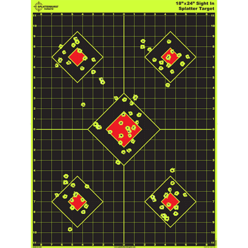 18” x 24” Sight In Splatter Target (Case of 250)